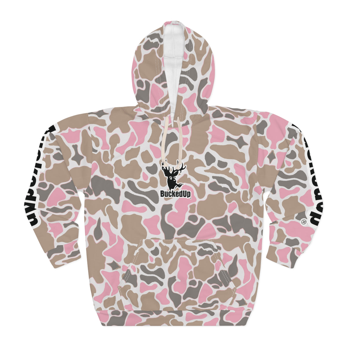 Duck Huntress Camo BuckedUp Pullover Hoodie