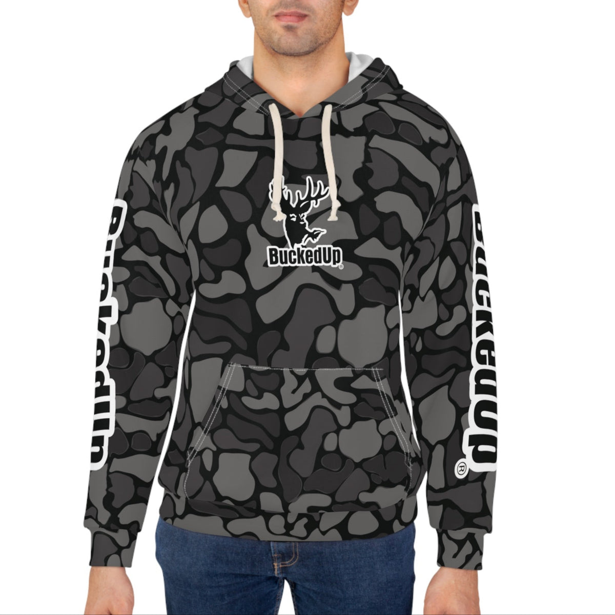 Ghost Duck Camo BuckedUp Pullover Hoodie