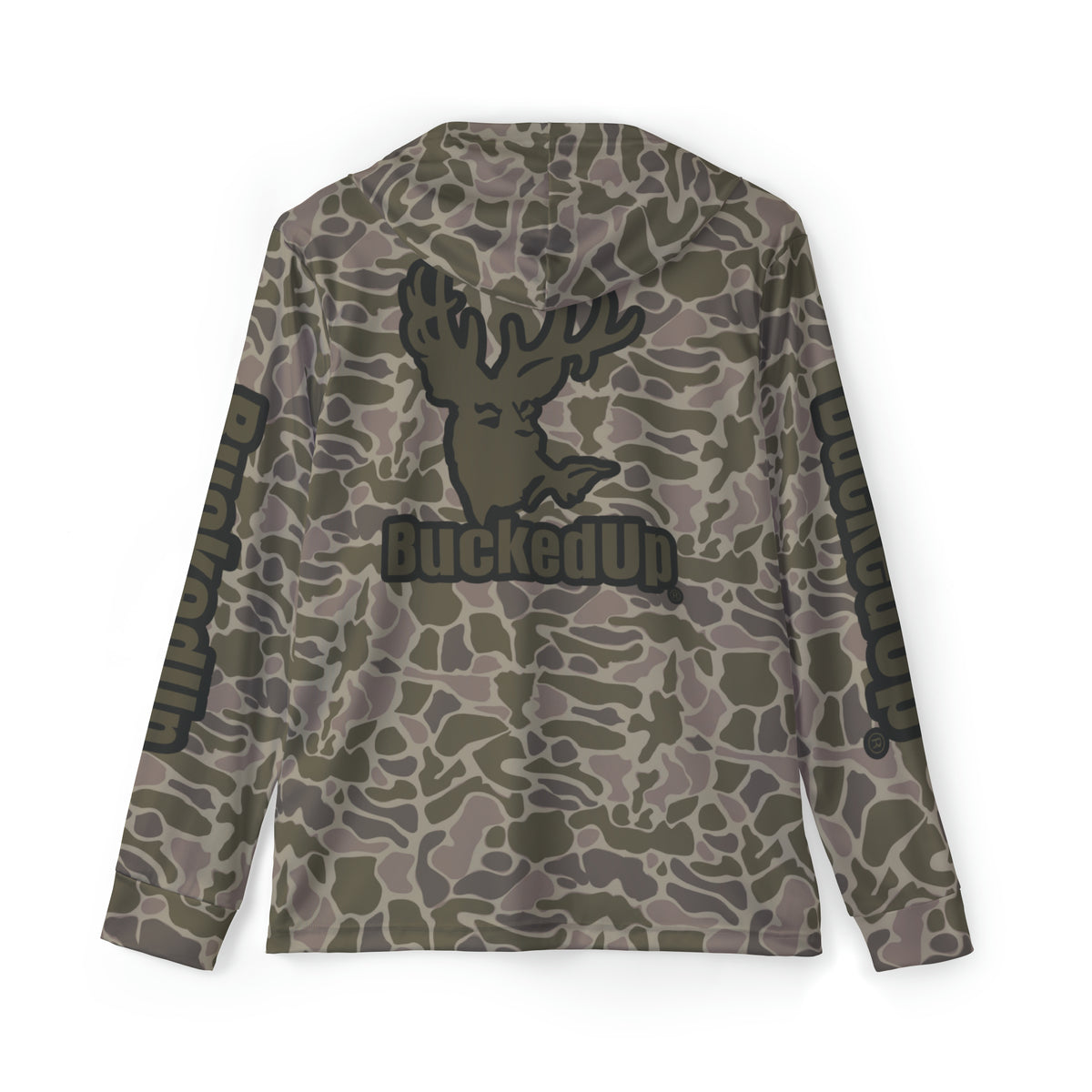 Performance Hoodie Buck Duck Camo with Classic BuckedUp® Logo