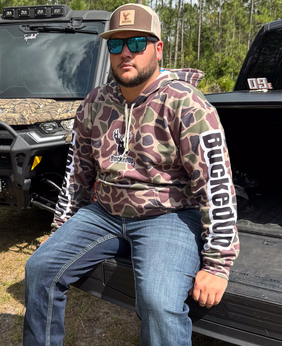 Army Duck Camo BuckedUp Pullover Hoodie