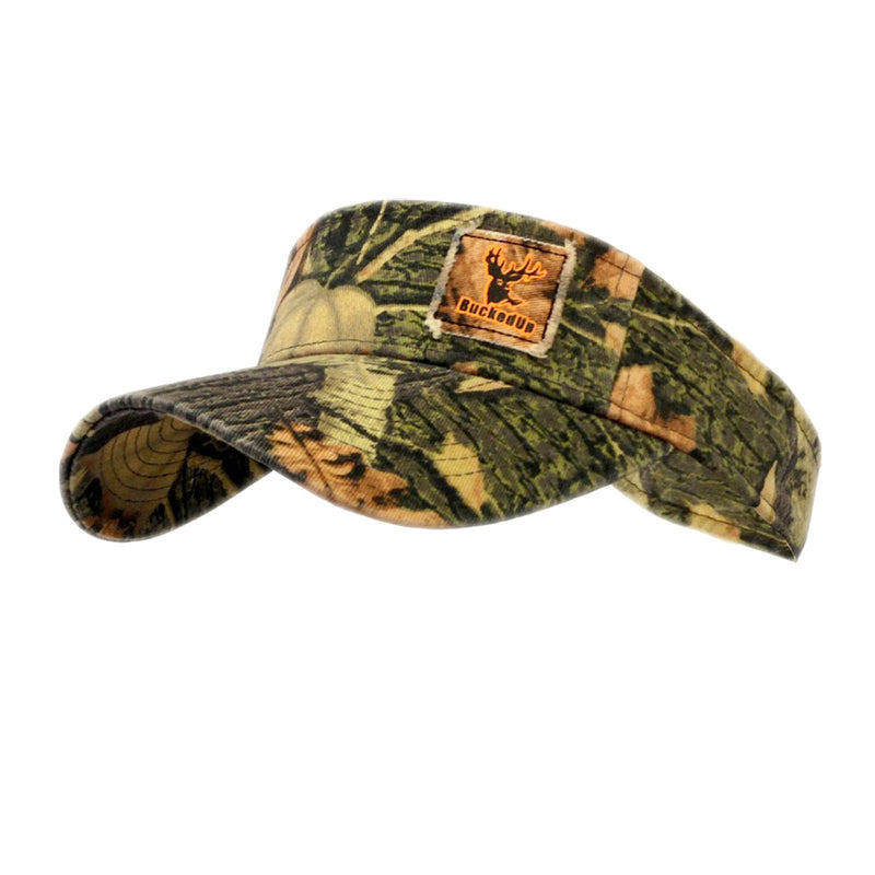 BuckedUp® Camo Visor Logo - BuckedUp Apparel