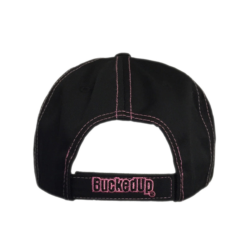 BuckedUp® Black Pink Bling Hat - BuckedUp Apparel