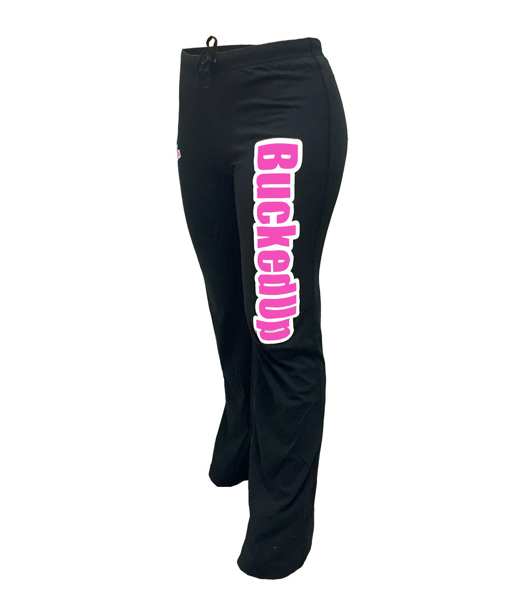 BuckedUp® Junior Lounge Pants - Black - BuckedUp Apparel