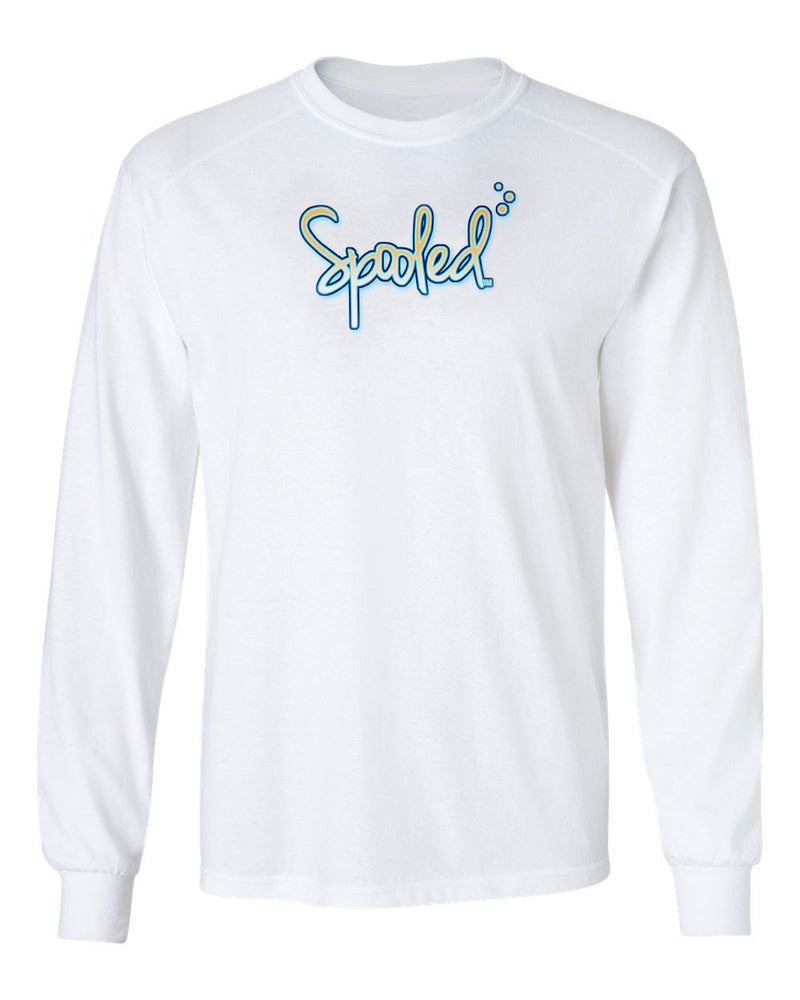 Performance Long Sleeve White with Spooled Redfish SPF-30 - BuckedUp Apparel