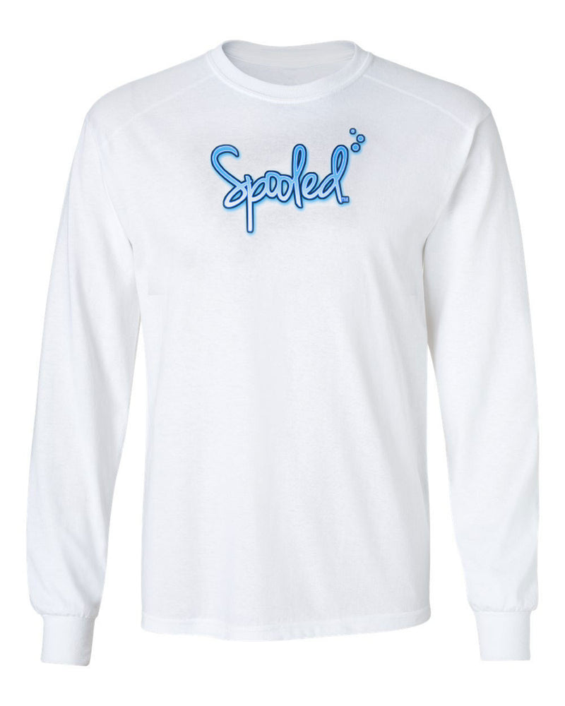Performance Long Sleeve White with Spooled Sailfish SPF-30 - BuckedUp Apparel