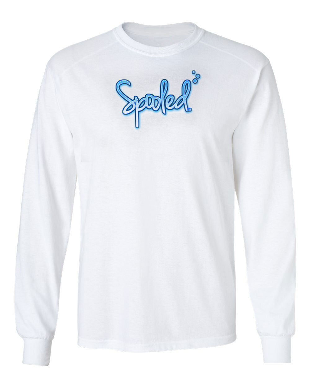 Performance Long Sleeve White with Spooled Tarpon SPF-30 - BuckedUp Apparel