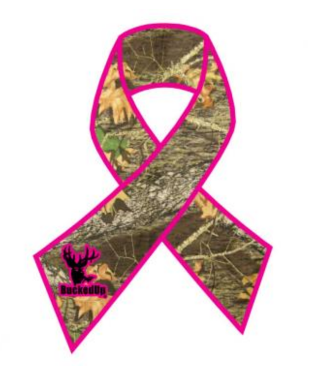 BuckedUp® Camo-Pink Ribbon - BuckedUp Apparel