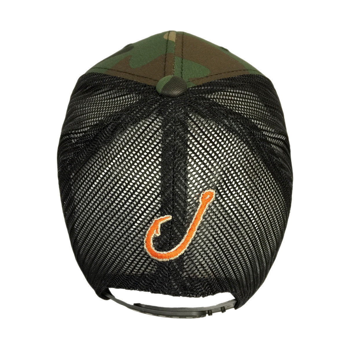 Spooled Camo with Black Mesh Snapbacks - BuckedUp Apparel