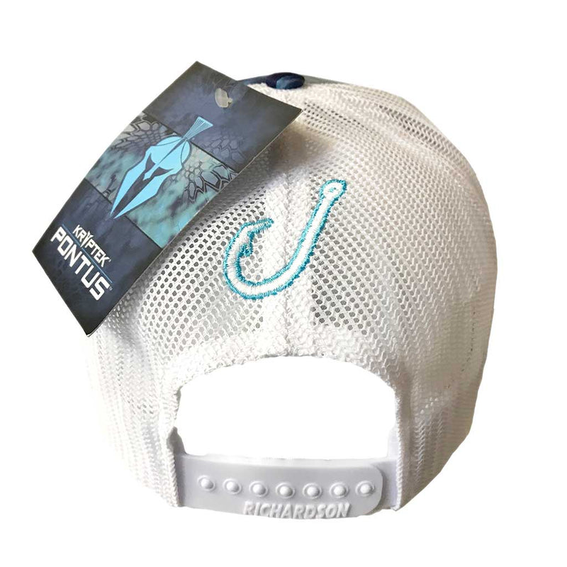 Spooled Kryptek Pontus White Mesh Snapbacks - BuckedUp Apparel
