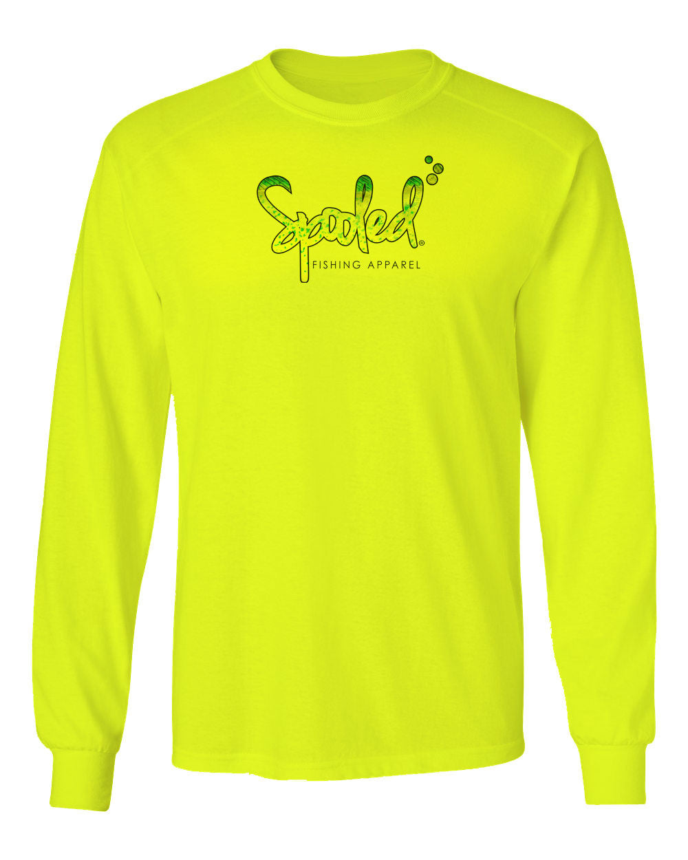 Performance Long Sleeve Yellow with Spooled Mahi SPF-30 - BuckedUp Apparel