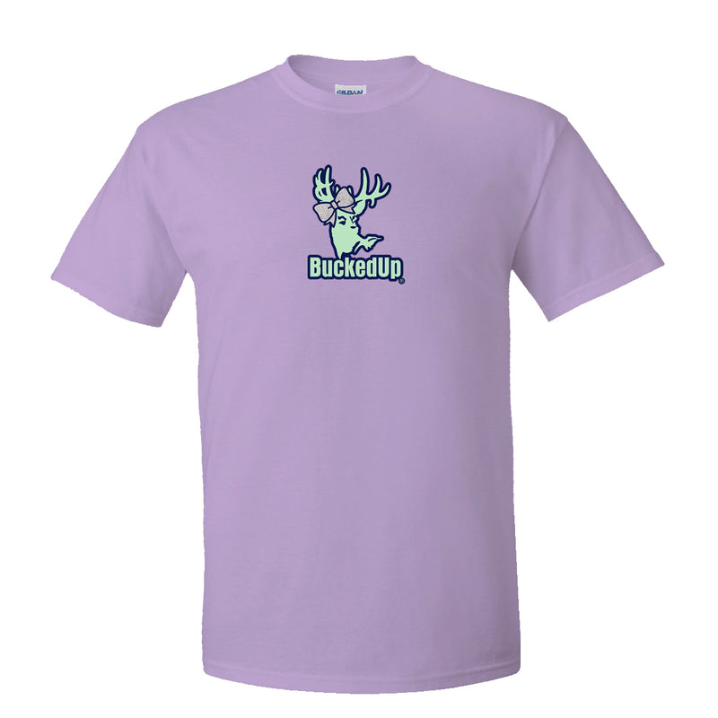 Short Sleeve Orchid with Southern Girl Bow BuckedUp® Logo - BuckedUp Apparel