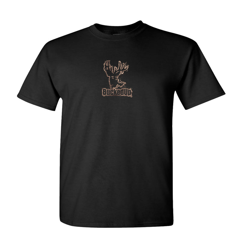Short Sleeve Black with Mud BuckedUpĀ® Logo - BuckedUp Apparel