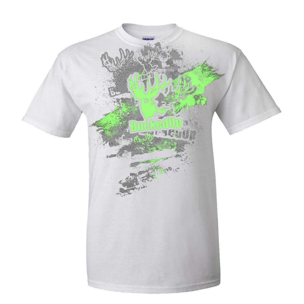 BuckedUp® Power Rush - White - BuckedUp Apparel