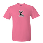 Short Sleeve Safety Pink with White BuckedUp® Logo