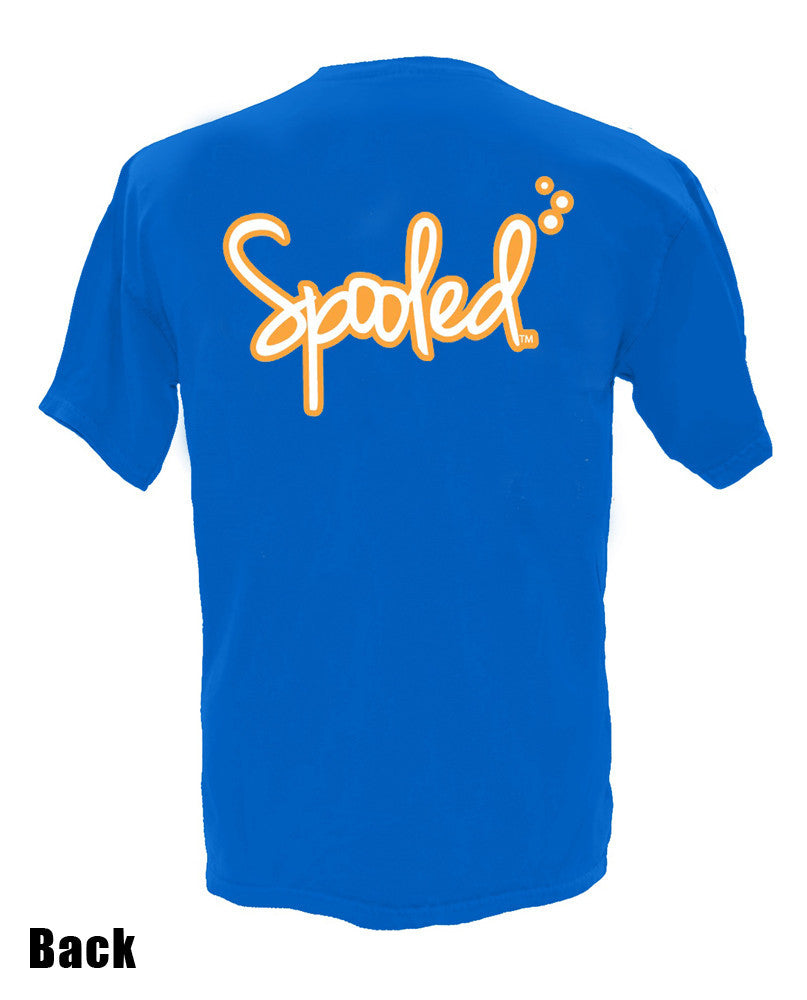 Short Sleeve Spooled Orange and Blue - BuckedUp Apparel