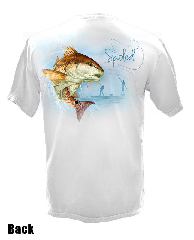 Short Sleeve Spooled Redfish - BuckedUp Apparel