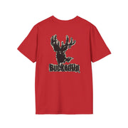 Short Sleeve Black with Buck Camo BuckedUp® Logo