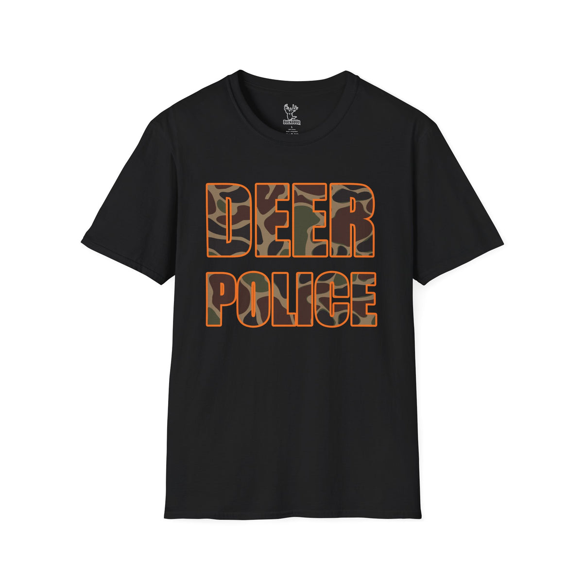 Short Sleeve BuckedUp® Deer Police T-Shirt