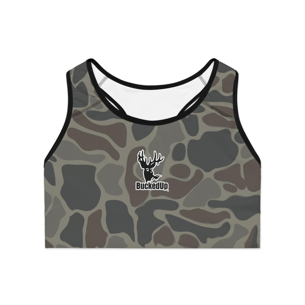 Buck Duck Camo BuckedUp Sports Bra