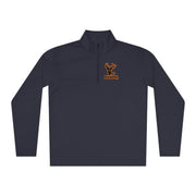 BuckedUp® Orange Quarter-Zip Pullover