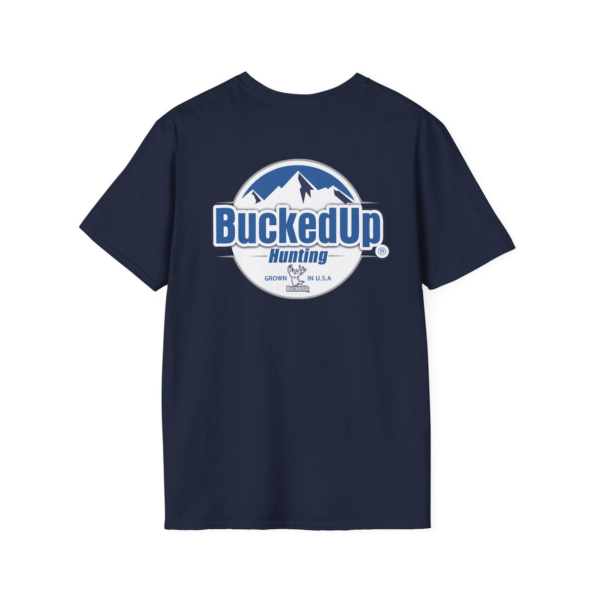 Short Sleeve Navy Blue Gill BuckedUp Hunting T-Shirt