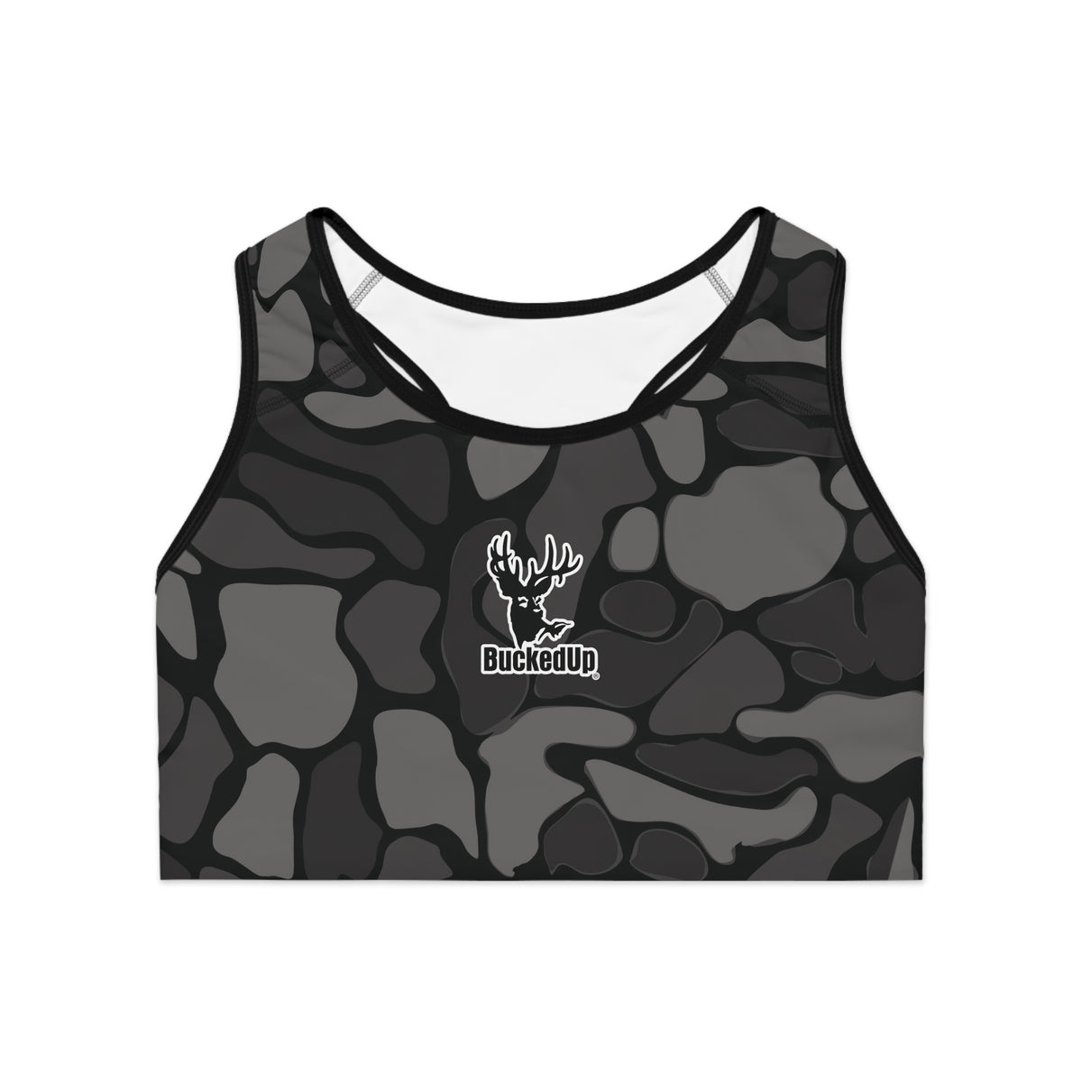 Ghost Duck Camo BuckedUp Sports Bra