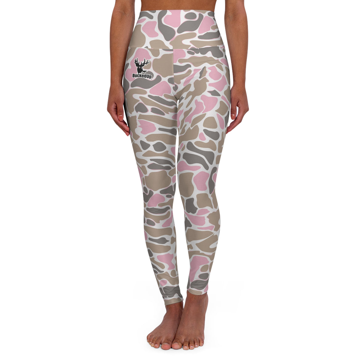 Duck Huntress Camo with Classic BuckedUp® Logo Leggings