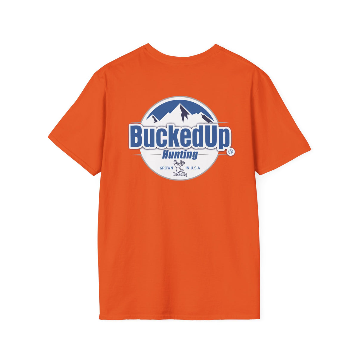 Short Sleeve Orange Blue Gill BuckedUp Hunting T-Shirt