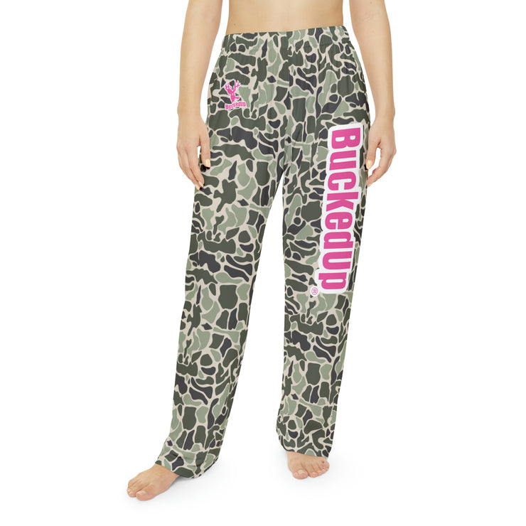 Women's BuckedUp® Swamp Duck Camo Lounge Pants