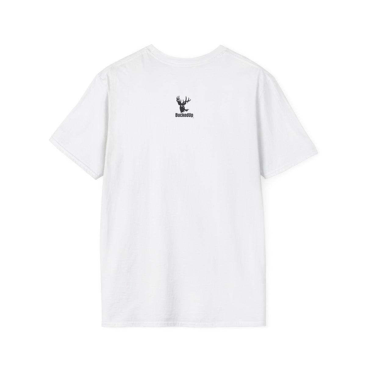 Short Sleeve BuckedUp® "Shit Yea" in White Letters Softstyle T-Shirt - BuckedUp Apparel
