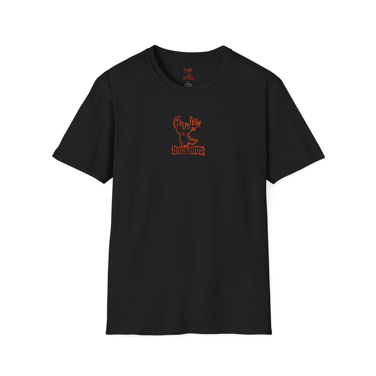 Short Sleeve Black with Georgia Clay BuckedUp® Logo