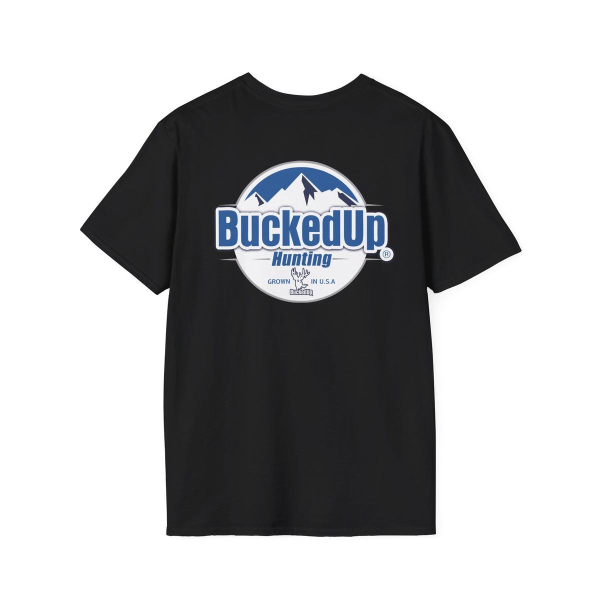 Short Sleeve Black Blue Gill BuckedUp Hunting T-Shirt