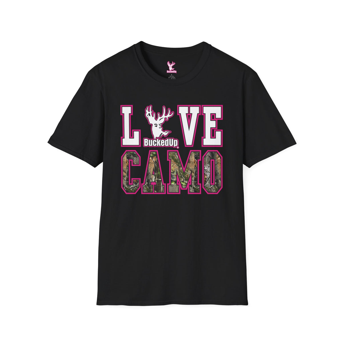 LOVE CAMO Short Sleeve Softstyle T-Shirt