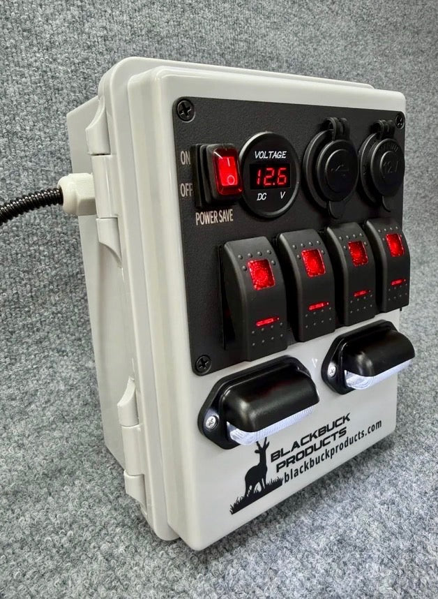 Blackbuck Products Deer Stand Power Bank with Solar Panel - BuckedUp Apparel