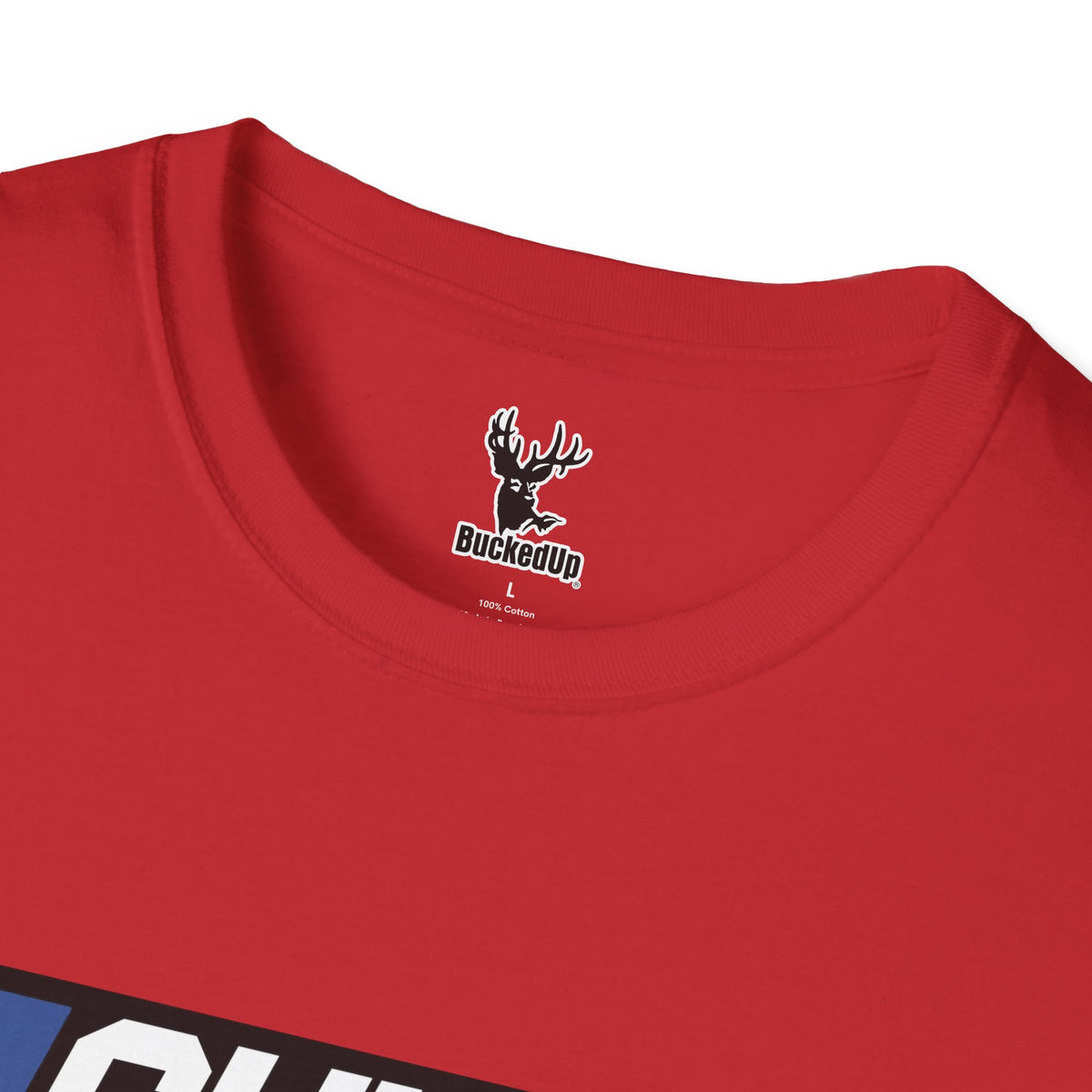 Short Sleeve BuckedUp® "Shit Yea" in White Letters Softstyle T-Shirt - BuckedUp Apparel