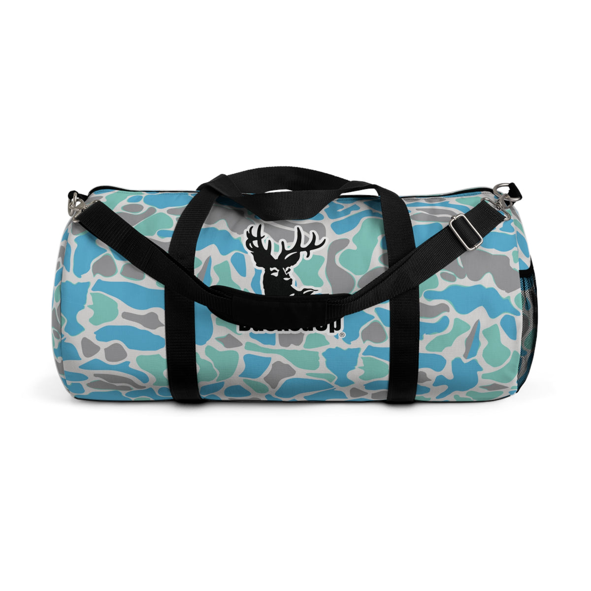BuckedUp® Duck Teal Camo Duffel Bag