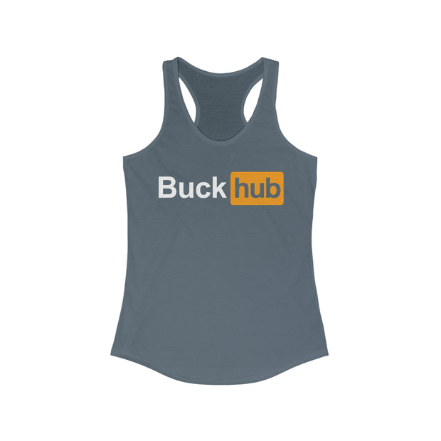 BuckedUp Buck Hub Women's Ideal Racerback Tank