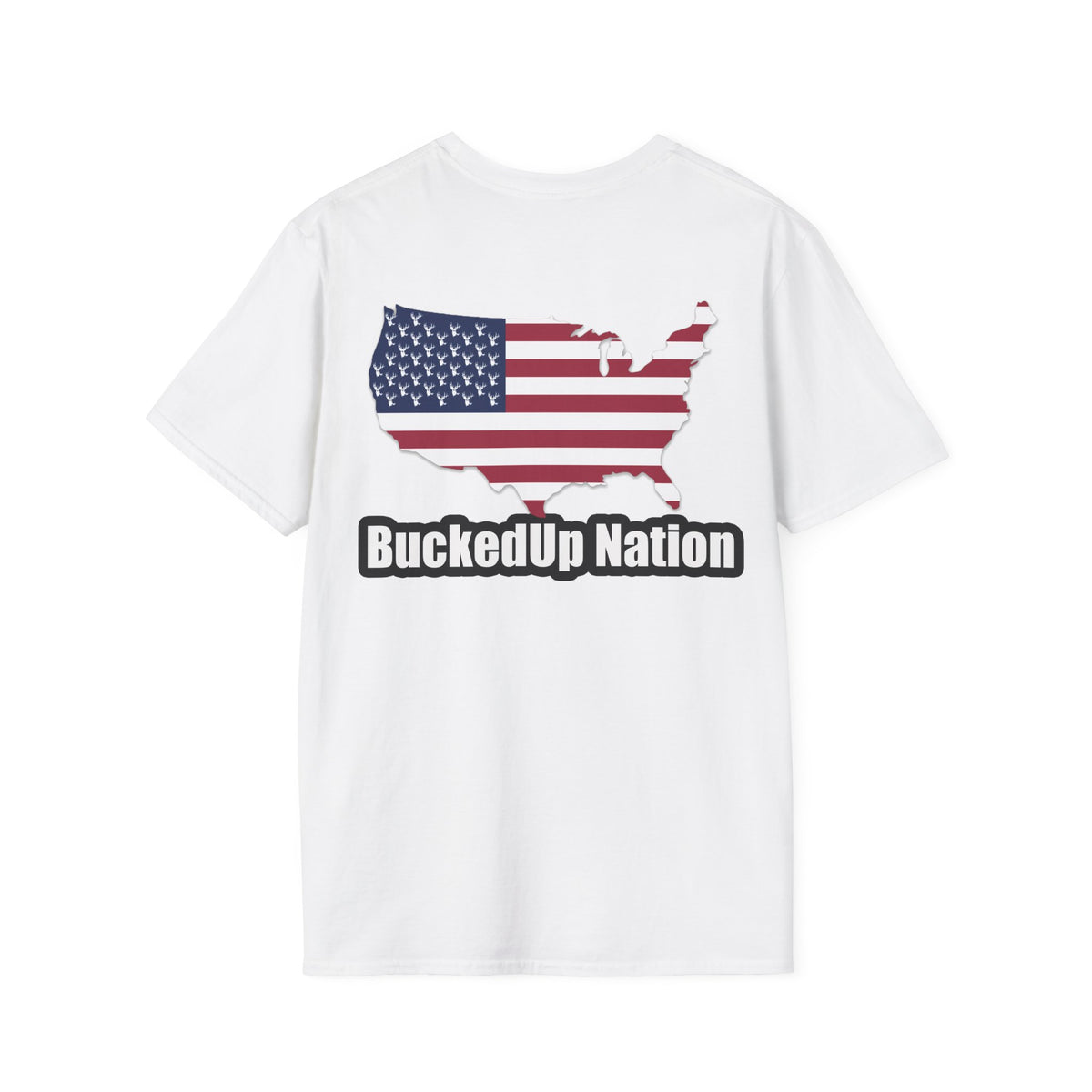 Short Sleeve BuckedUp® Nation Softstyle T-Shirt