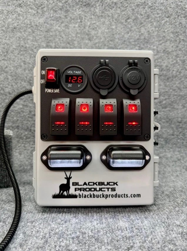 Blackbuck Products Deer Stand Power Bank with Solar Panel - BuckedUp Apparel