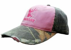 BuckedUp® Camo-Pink Hat