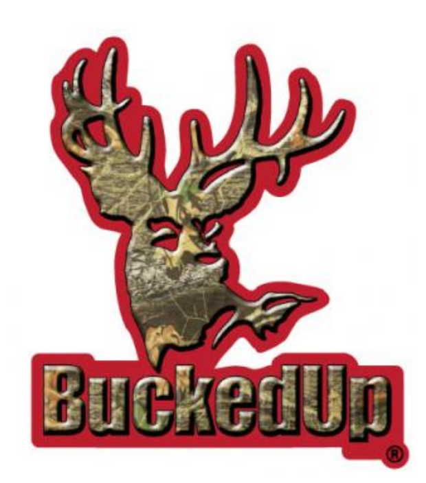 BuckedUp® Red Camo Decal