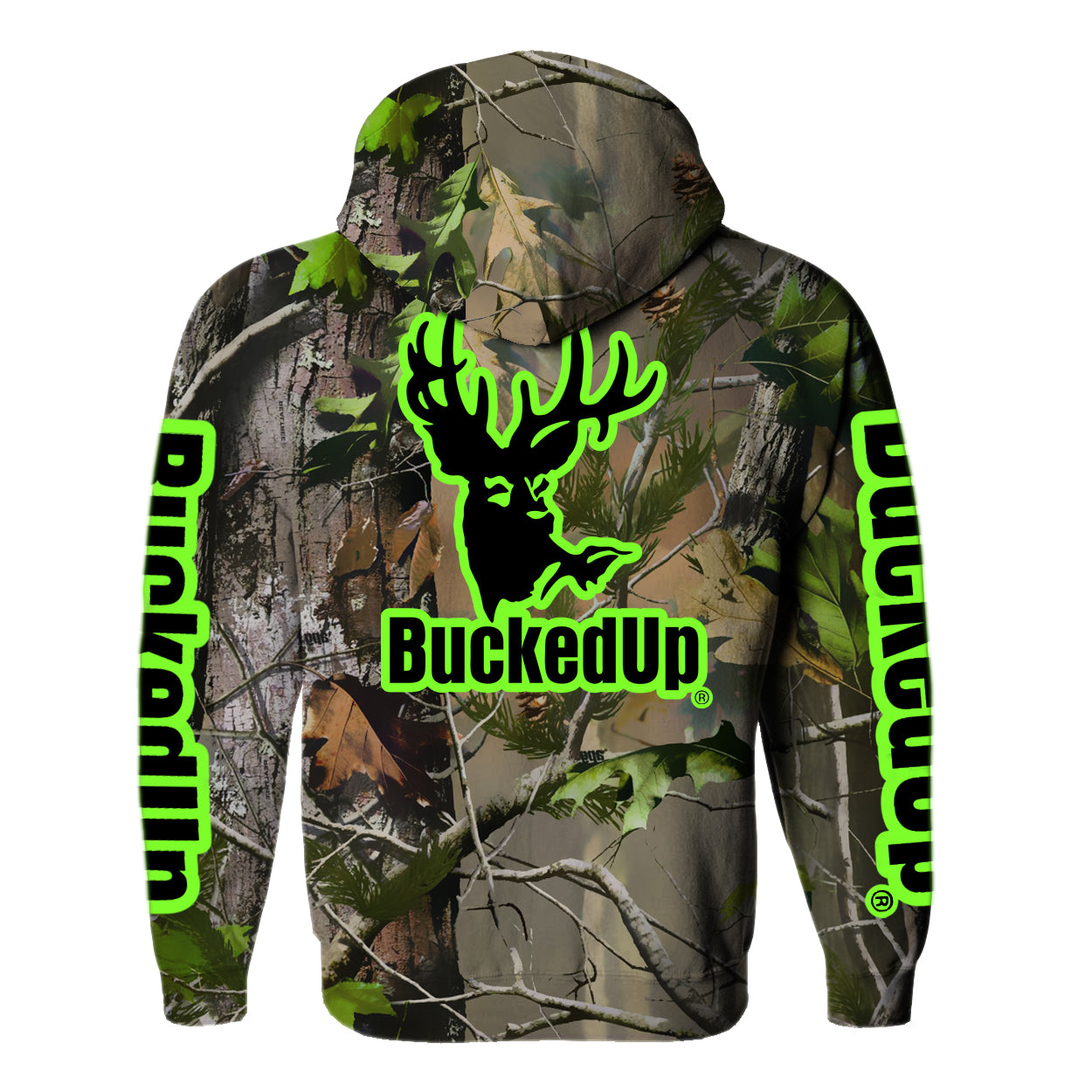 BuckedUp® | Zipper Hoodie Realtree APG Camo with Classic
