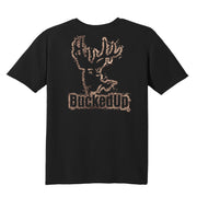 Short Sleeve Black with Mud BuckedUp® Logo