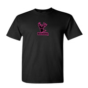 Short Sleeve Black with Pink BuckedUp® Logo