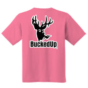 Short Sleeve Safety Pink with White BuckedUp® Logo
